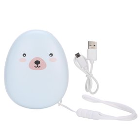 Dual-Function 4000mAh Hand Warmer & Charger Portable Bear-Shaped Power Bank