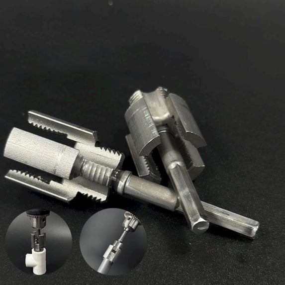 Dual-Function PVC Pipe Threading Tool Kit–Internal & External Pipe ...