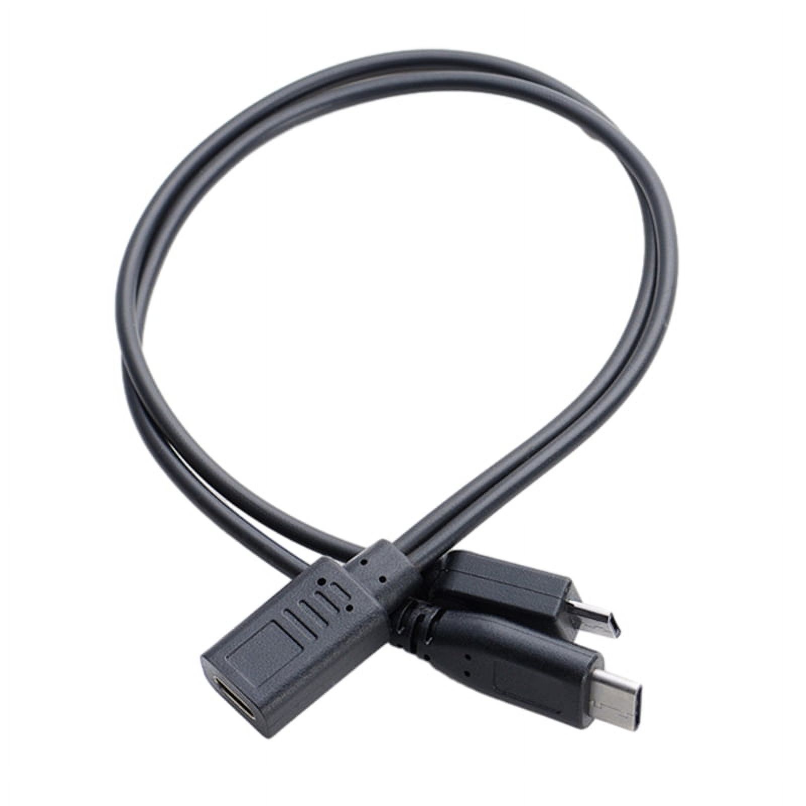 Dual Function Type C to Micro USB Cable Charge and Sync Your Devices