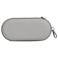 thumbnail image 1 of Dual Glasses Case for Two Pairs Portable Double Sunglasses Organizer Case with Secure Zipper Closure Hard Shell Protective Eyeglass Storage Pouch for Travel Gray 1PC, 1 of 9