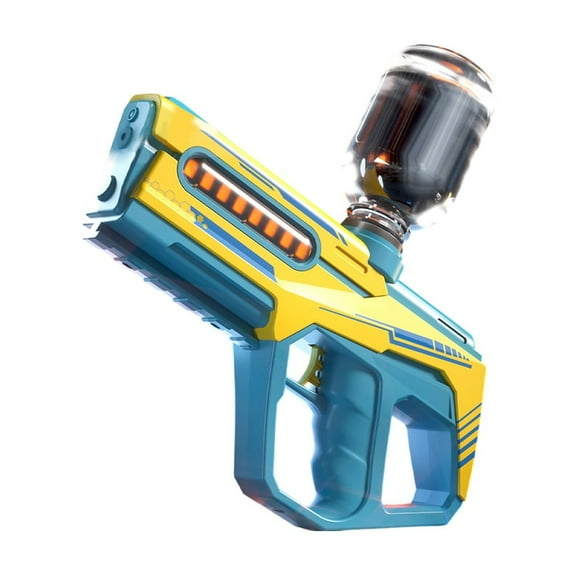 Dual-Gun Electric Water Blaster 14.57 Inch Large Capacity Dual-Mode Water Battle Gear with Continuous Spray & Manual Operation