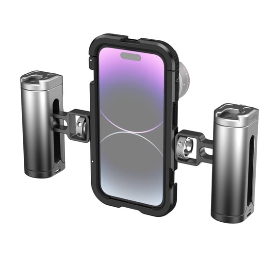 SmallRig Smartphone Video Rig Kit for iPhone 14 Pro w/ Wireless Control Handle