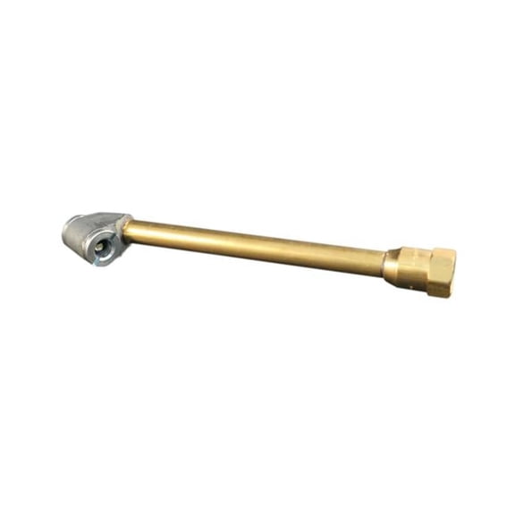 Dual Head Air Chuck - Black - 0.25 in. FNPT - Precision Inflation Tool