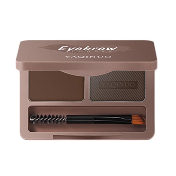 Dual Head Eyebrow Brush With Mirror Waterproof Sweat Resistant For Universal Makeup
