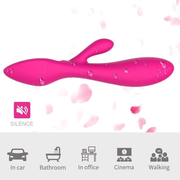 Dual Head Handheld Massage Wand, 10-Speed Vibration Settings, USB Rechargeable for Quick Muscle Relief