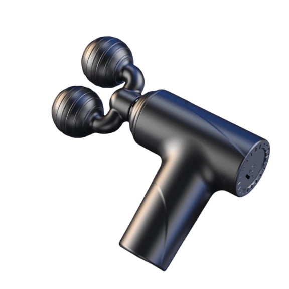 Dual Head Massage Gun Deep Tissue Muscle Massager, USB Rechargeable, 1 Pc