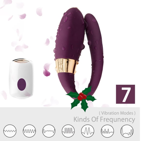 Dual Head Mini Portable Massager - 7 Modes To Massage, Flexible Home Healthy Device