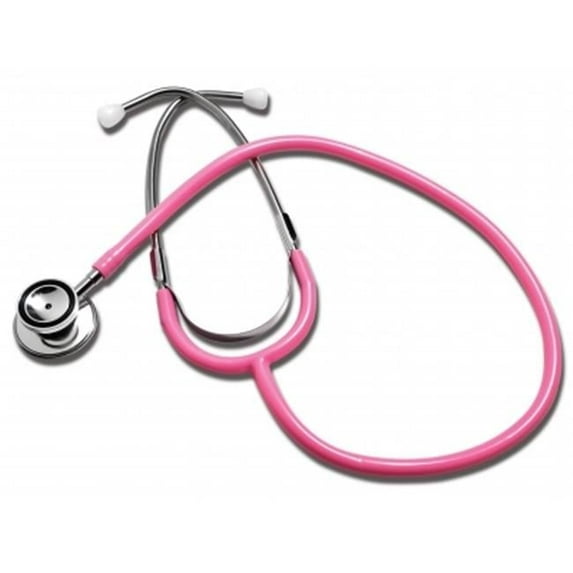 Dual Head Stethoscope, Hot Pink