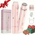 thumbnail image 1 of Dual-Head Women's Trimmer for Body and Brazilian Hair Removal - Waterproof & Wet/Dry Electric Grooming Tool, 1 of 7