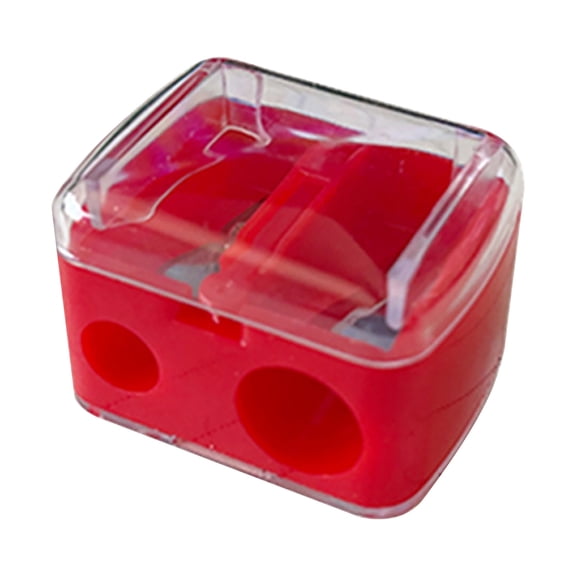 Dual-Hole Manual Pencil Sharpener, Easy Clean, Travel-Friendly, Compact, Beauty Sharpener for Eyeliner and Lip Liner, Compact & Travel-Friendly Essential Tool