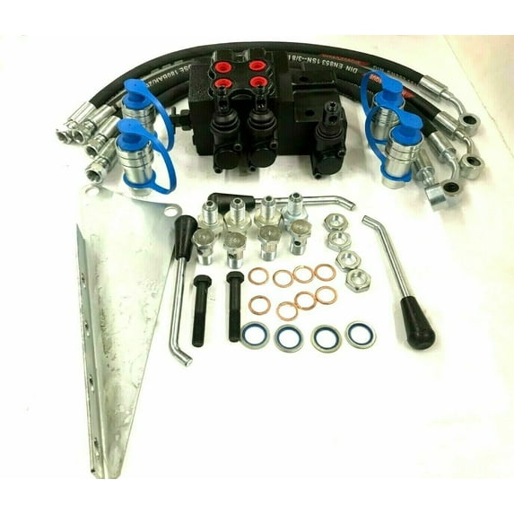 Dual Hydraulic Remote Valve Kit For Massey 20 35 135 150 165 175 203 250 265 270 677421