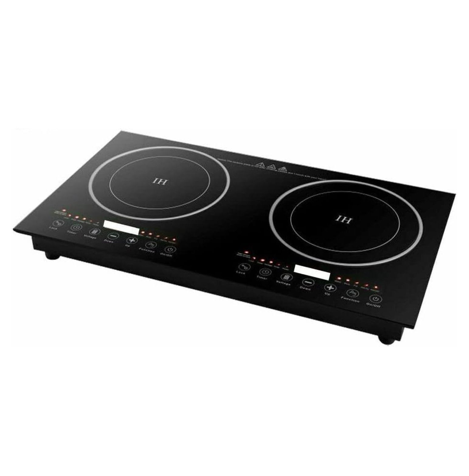 Dual Induction Cooktop 2400W Portable Digital Electric Countertop Dual