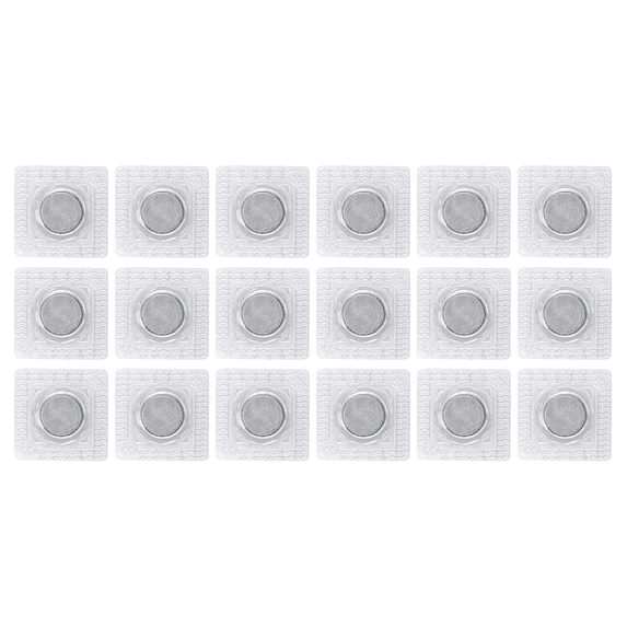 Dual Install Magnetic Snaps (Sew or Stick), 1.18” Hidden Neodymium Closures with PVC Cover, Strong Fasteners for Purses, Totes, Curtains, Tents - Pack of 18 (18Pcs)