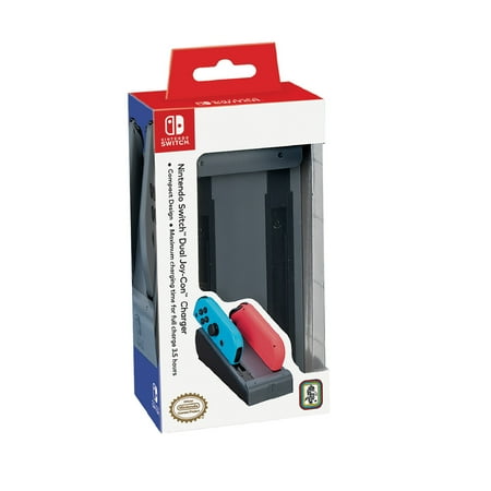 Dual Joy-Con Charger for Nintendo Switch, Gray, RDS INDUSTRIES, 663293109814