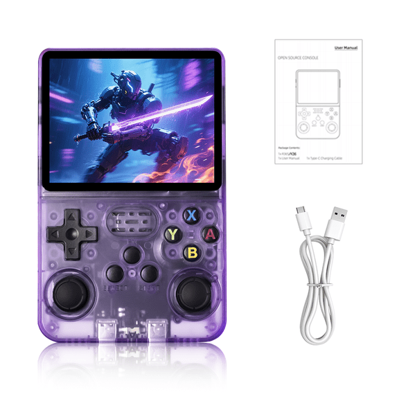 Dual Joysticks Retro Handheld: 3.5" IPS HD Screen + 3000mAh Battery – Game Like It’s 1999!