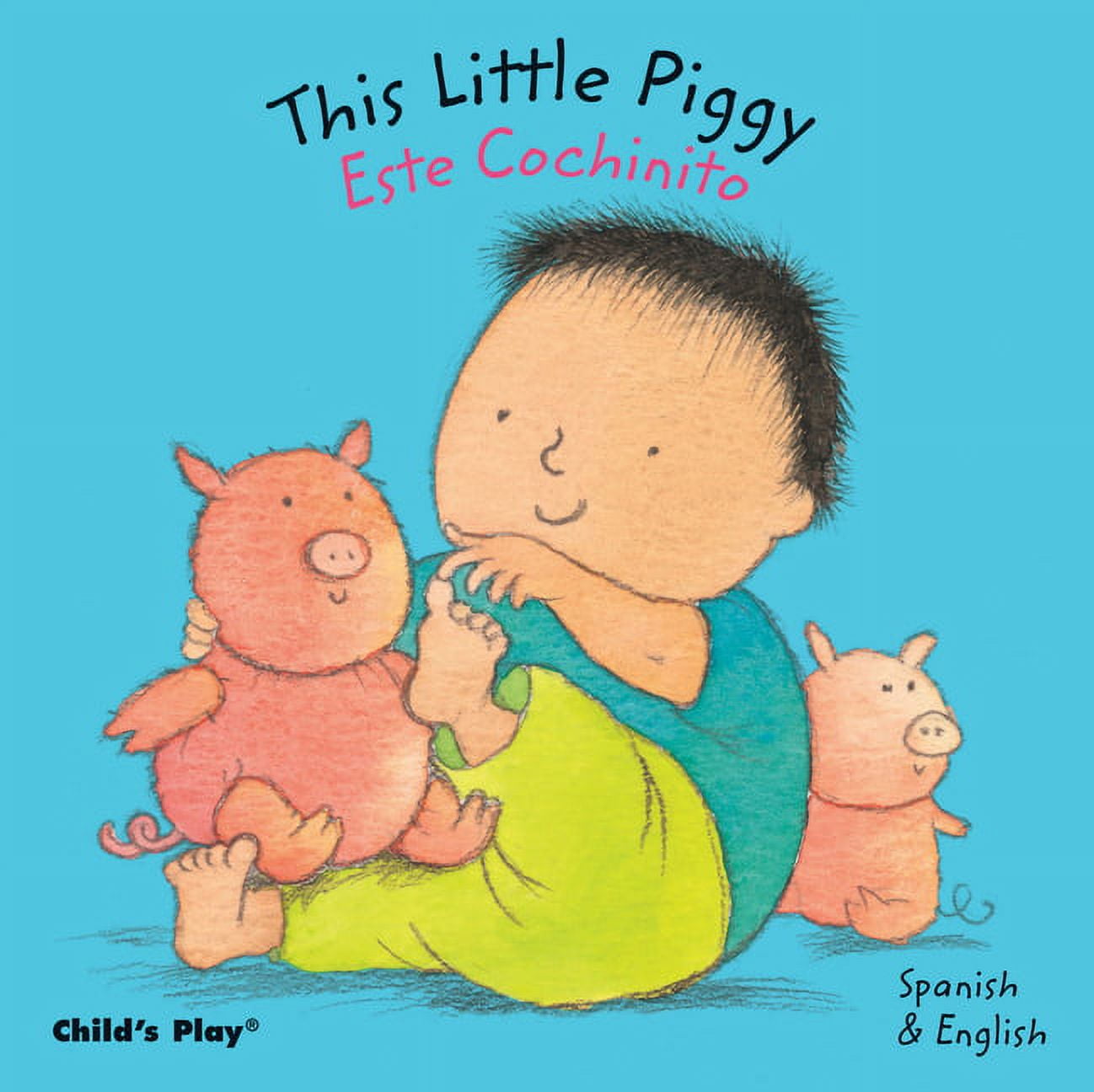 Dual Language Baby Board Books English/Spanish This Little Piggy