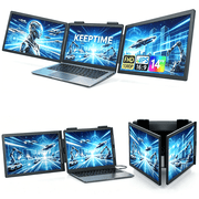 Dual Laptop Screen Extender Portable Monitor 14" FHD 1080P IPS for 14 to 16.5"Displays,USB-C Plug & Play for Windows/Mac/Android/Switch/PS5/Xbox