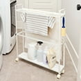 thumbnail image 1 of Laundry Storage Cart with Drying Rack for Towels and Clothes, 1 of 4