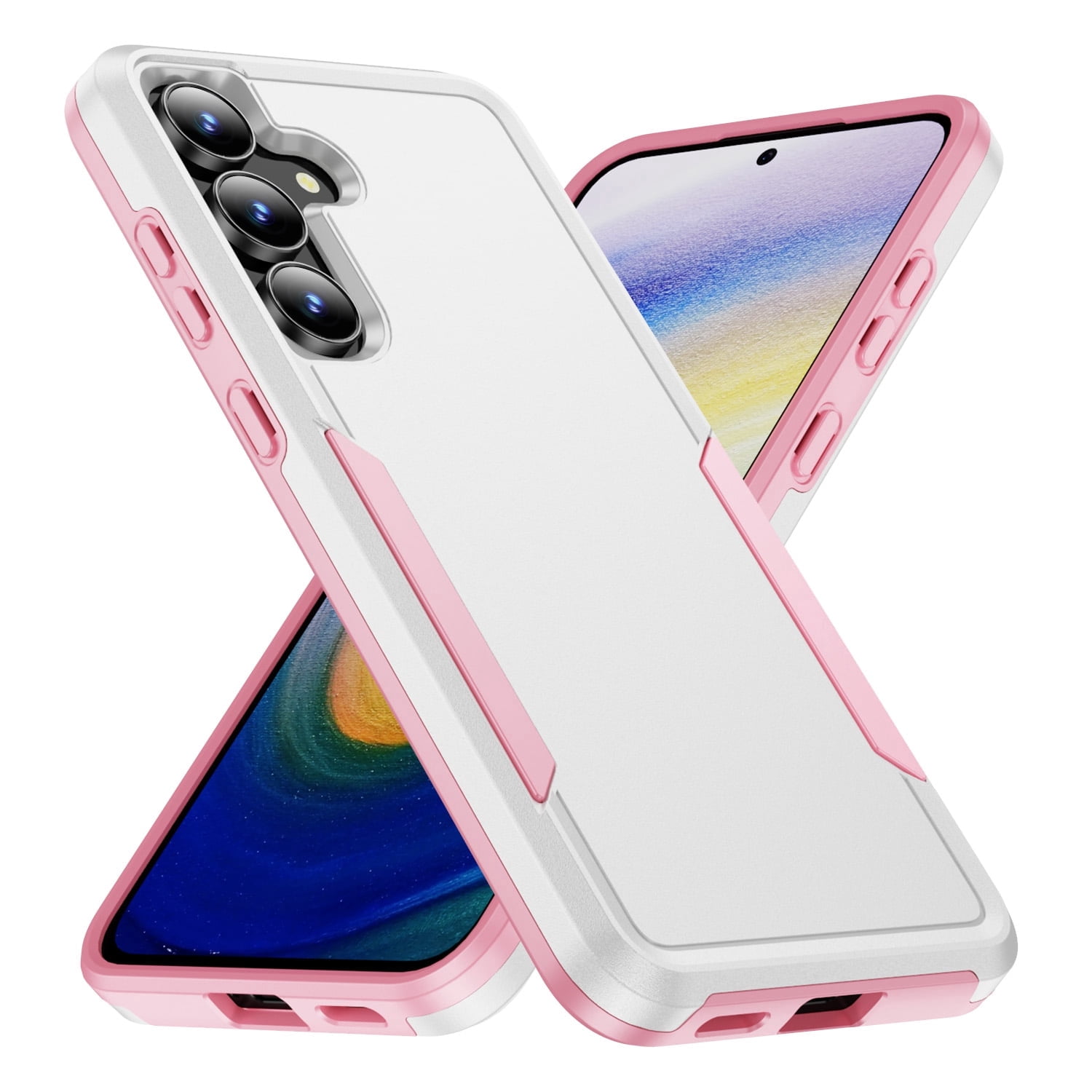 Dual Layer Hybrid Phone Case compatible with Samsung Galaxy S25 FE ...