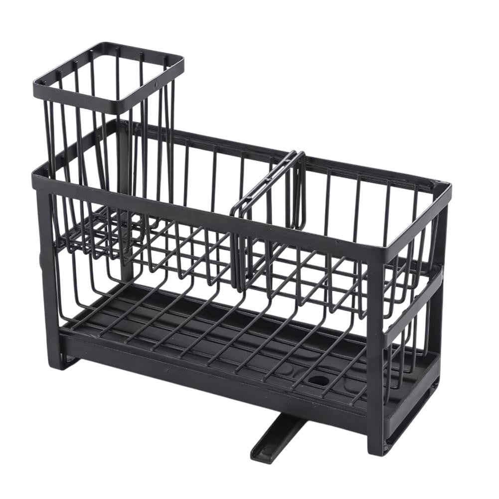 Dual-Layer Kitchen Sponge Rack: Space-Saving,Rust-Resistant & Easy to ...