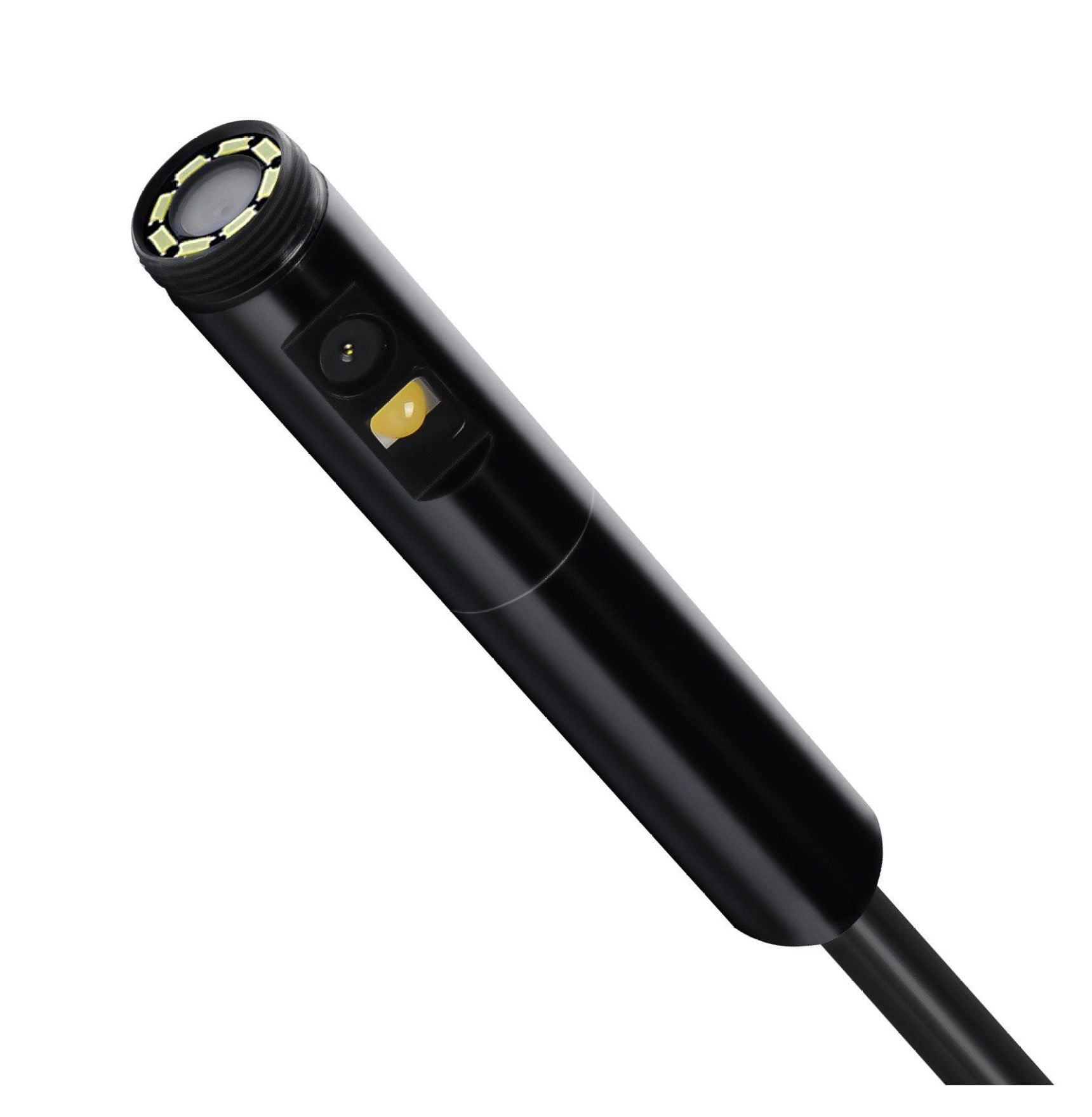 Dual Lens Borescope Endoscope Camera, 10FT Snake Cable, for Android & iOS - Auto Engine, Sewer, HVAC Inspection