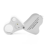 Jewelers Loupe Dual Lenses Band Light Antique geology Magnifier Lens for Watchmaking & Horology