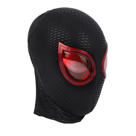 Dual Light Superhero Headgear, Red & Blue LED Mask with Remote Control & Rechargeable Chip for Advanced Play