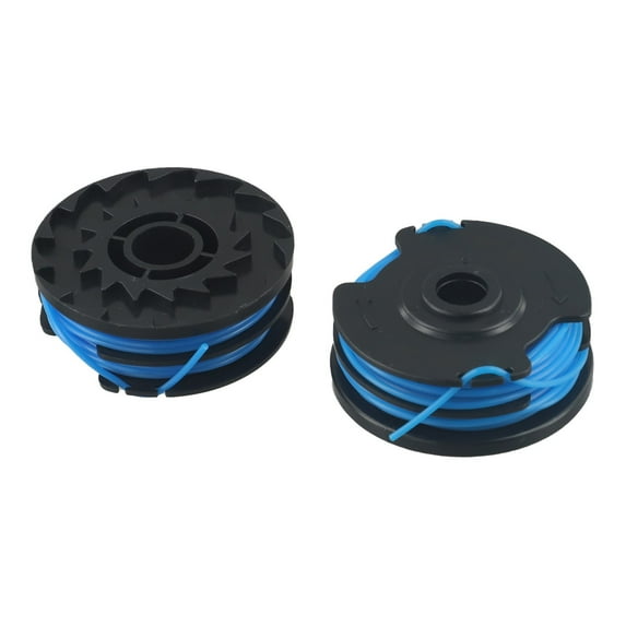 Dual Line Auto Feed Spools - Replacement Spools for RYOBI Electric Trimmers RLT5030S RLT4025 - Pack of 2 RAC109