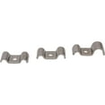 thumbnail image 1 of Speedway Motors Dual Line Stainless Steel Tube Clamps, 3/8 to 3/16 Inch Brake and Fuel Line Mounting Tabs with Hardware, Corrosion Resistant, Set of 12, 1 of 8