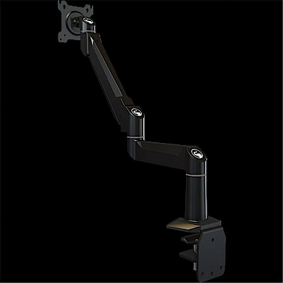 Dual Link Desktop Arm with Through-Hole Base