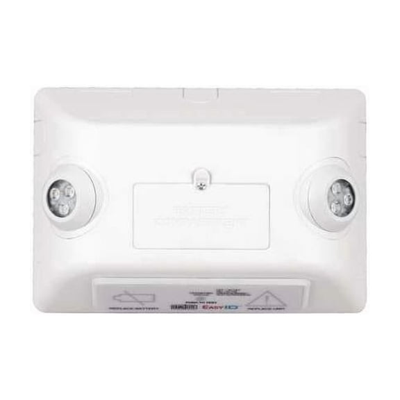 Dual-Lite Remote Head,18 V,LED,Thrmplst,White EVHCR2