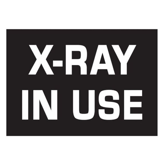 Dual-Lite Sign Panel,Wall,Message X-RAY IN USE OBN-KIT DIFF SW4