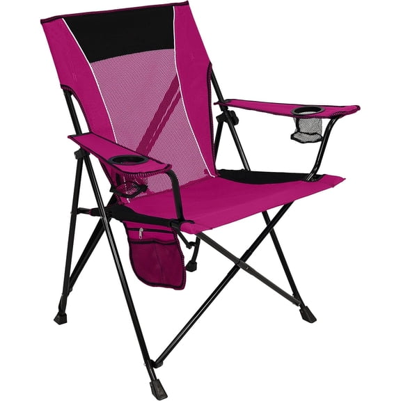 Dual Lock Portable Camping Chairs - Enjoy the Outdoors with a Versatile Folding Chair for Sports, Lawn - Dual Lock Feature Locks Position