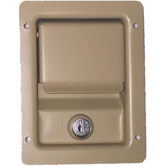 Dual Locking Handle- Single- Interior/Exterior- Fits Military Humvee- Tan