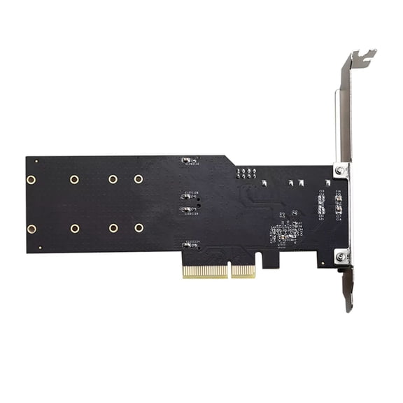 Dual M.2 NVMe SSD Adapter Expand Storage Capacity, Ensure High-Speed Performance for Video Editing and Data Analysis
