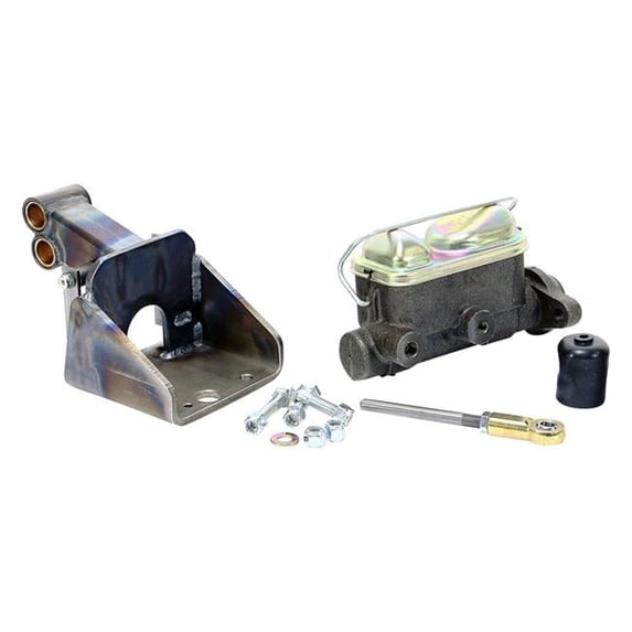 Dual Master Cylinder Conversion with OE Manual Transmission for 1940-1954 Chevy Passenger Car