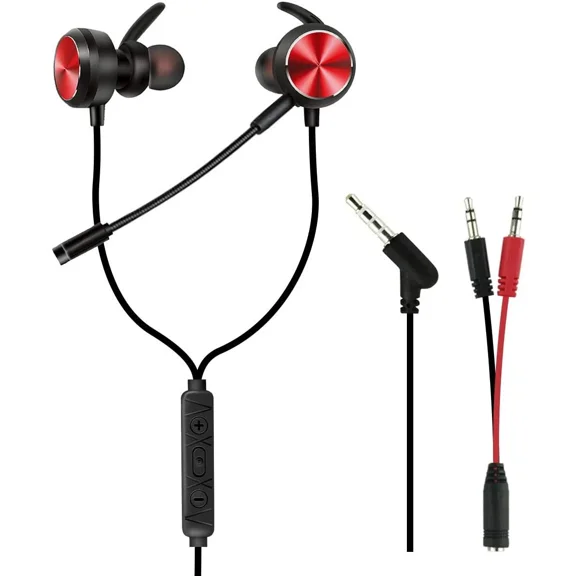 Dual Microphones Gaming Headphones With Siri Wake-Up Noise Cancelling Stereo Bas