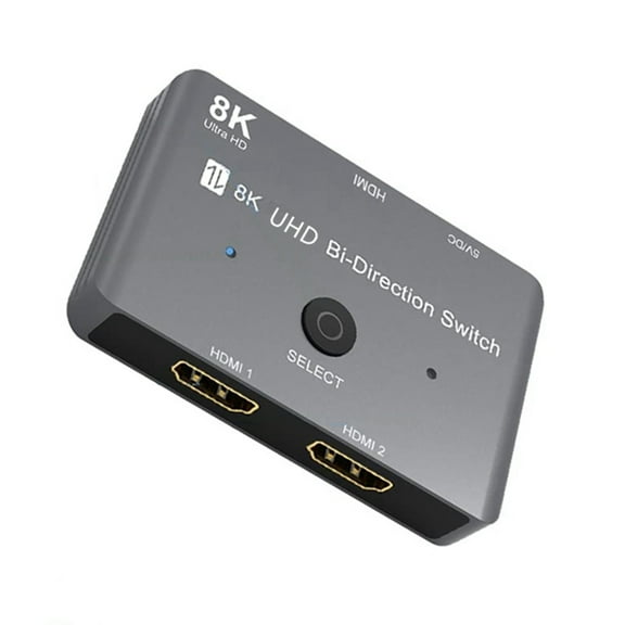 Dual-Mode HDMI 2.1 Switch Supporting 48Gbps Bandwidth for Seamless Signal Switching Between Multiple Devices