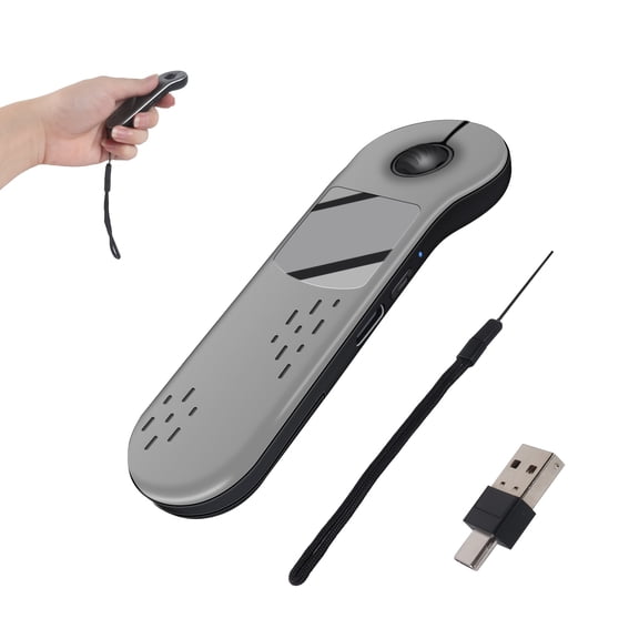 Dual Mode Mini Wireless Wireless Mouse - USB-C Receiver, 2.4G Wireless & Wireless, Rechargeable Touchpad Mouse With Anti-Lost Lanyard For PC, Laptops, Tablets & Smartphones