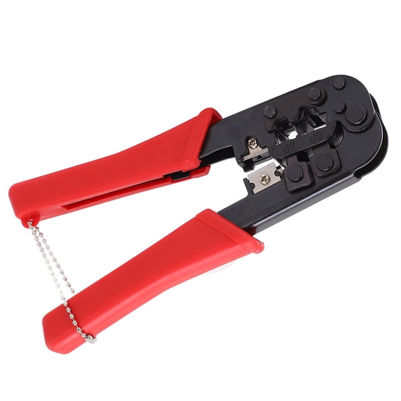 Dual Module Crimping Tool for RJ11 RJ12 RJ45, 6P/8P Network Cable Pliers Wire Cutter Stripper