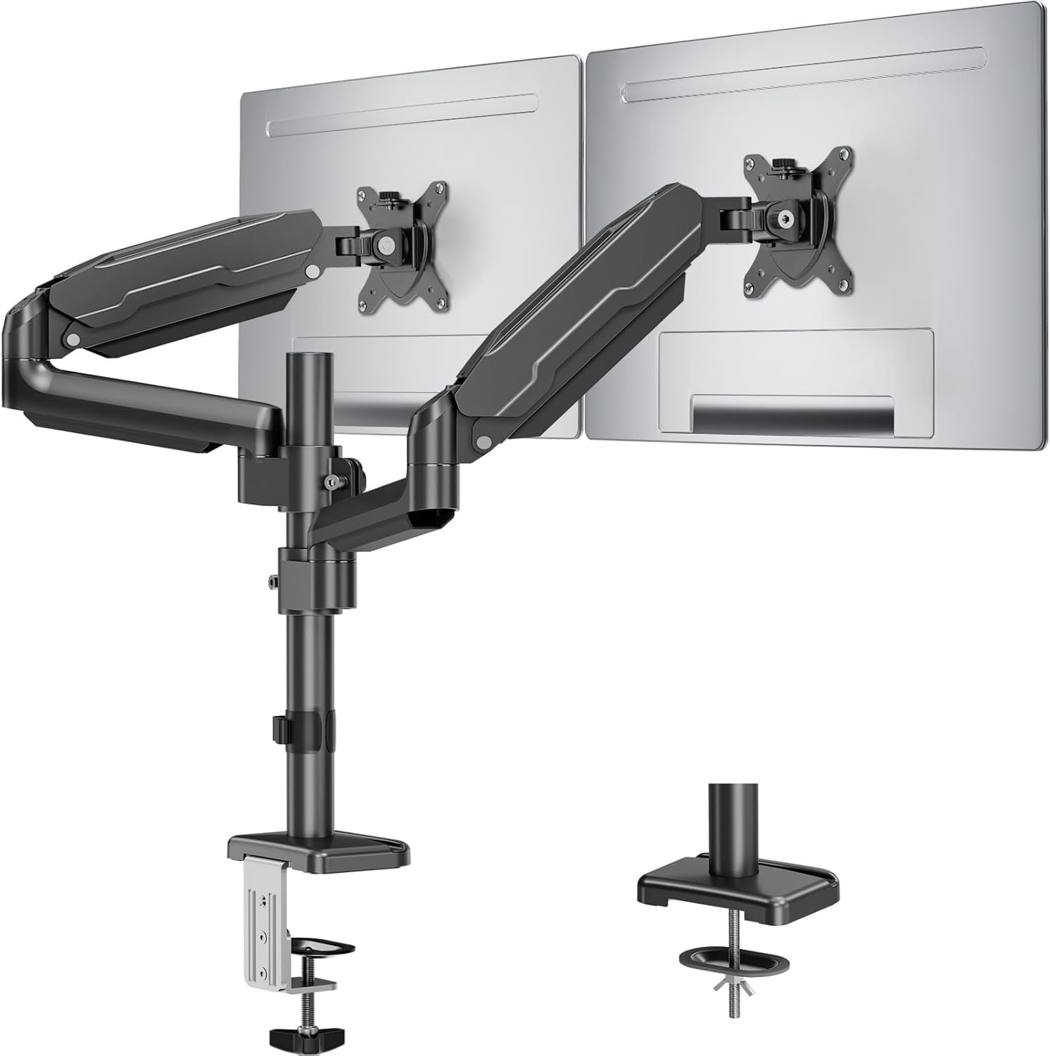 Dual Monitor Mount for 1332" Computer Screen, Tall Monitor Stands for