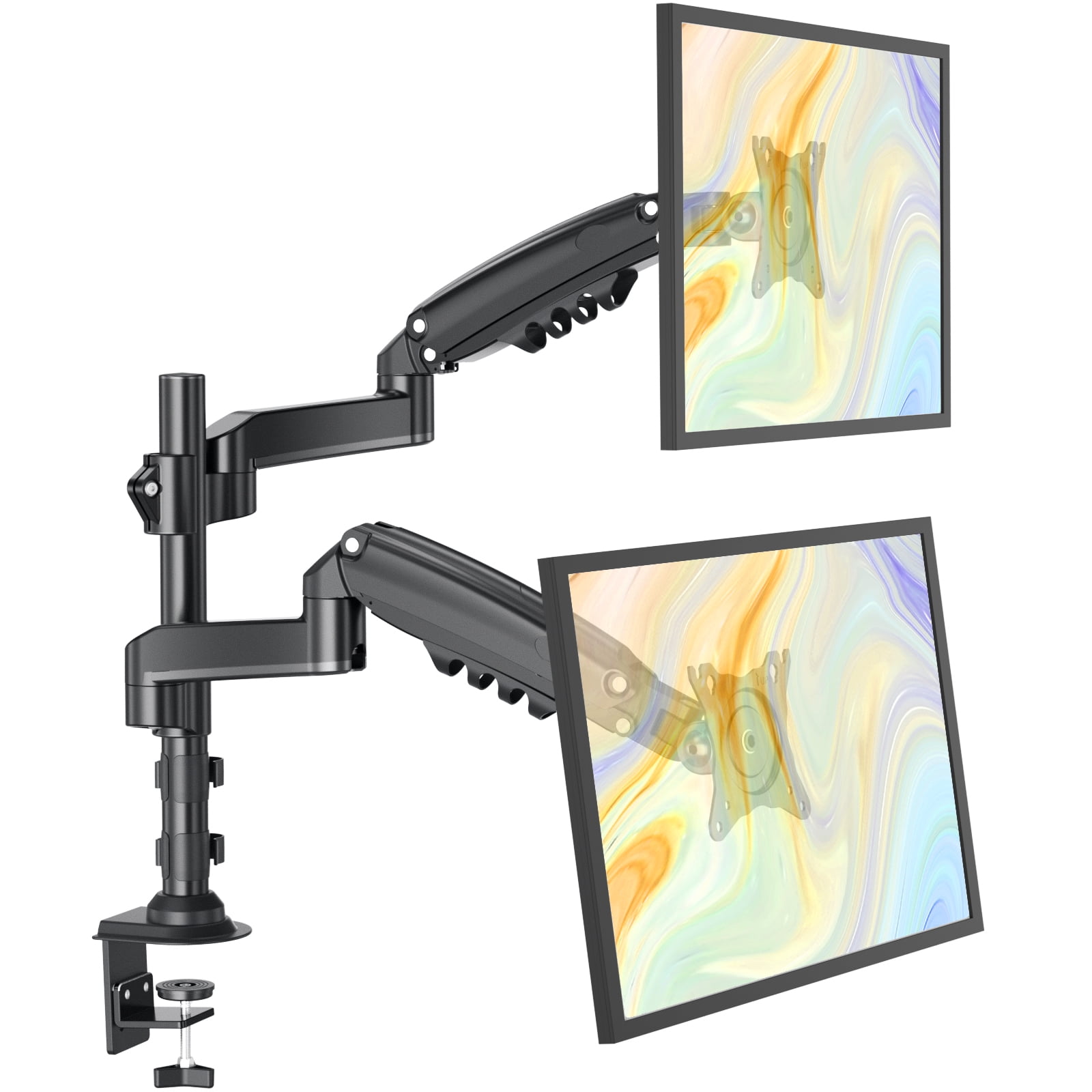 Buy Pholiten Dual Monitor Arm, Monitor Stands for 2 Monitors, Dual