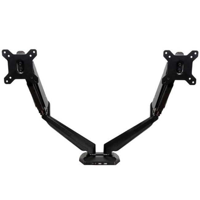 Dual Monitor Mount with 2 Port USB