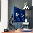 thumbnail image 1 of Dual Monitor Stand Fully Adjustable Arms for 17 to 32 inch Screens Mechanical Articulating Desk Mount Gaming and Office Setups VESA 75x75 100x100  19.8 lbs Classic Black STAND-V002O, 1 of 8