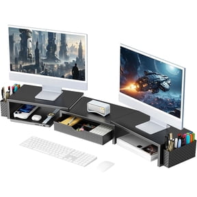 Monitor Draw Shelf Dual Monitor Desk Shelf