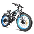 thumbnail image 1 of Dual Motor Electric Bike for Adult, 48V 20Ah Battery, 26" Fat Tire E-Bike  for Off-Road Mountain Snow, 1 of 8