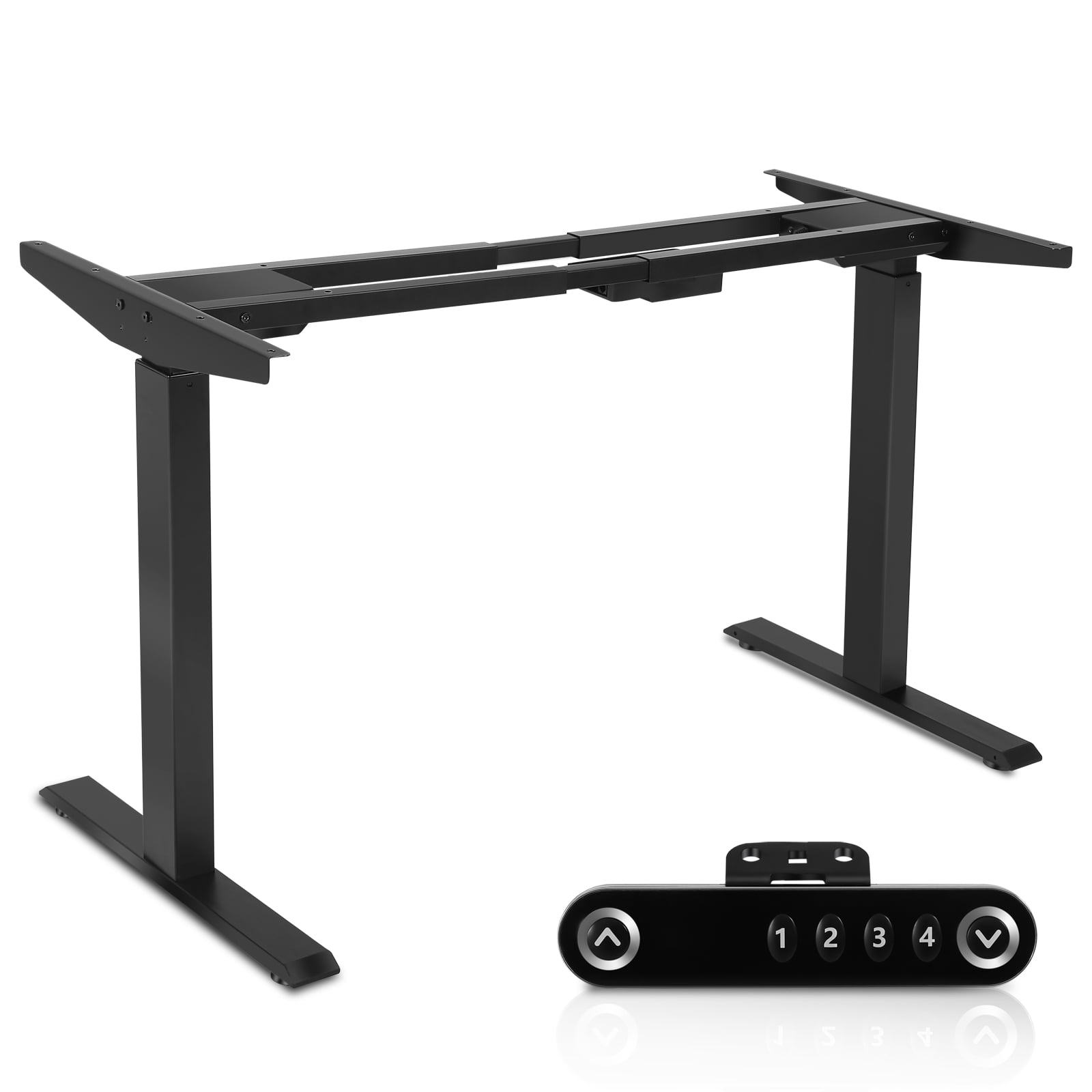 Dual Motor Electric Height Adjustable Desk Frame Sit Stand up Desk