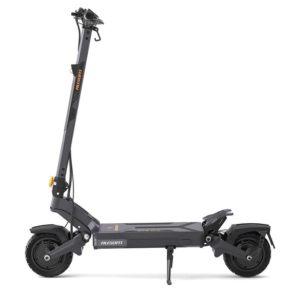 Dual-Motor Electric Scooter – 52V23.4Ah 1100W×2, 42 mph Speed, Hydraulic Brakes & 4.5” LCD Display Ausom DT2 Pro