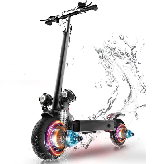 Mebike GX700 Dual Motor Electric Scooter for Adults ,46MPH & 43Miles ,3200W 60V , Foldable E Scooter