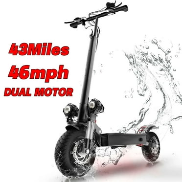 Mebike GX700 Dual Motor Electric Scooter for Adults ,3200W 60V ,46MPH & 43Miles Foldable E Scooter